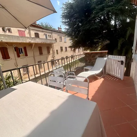 Ref- Casa Douy Unique! Au Centre Historique With 2 Bedrooms And Terrace 아파트 콜리우르